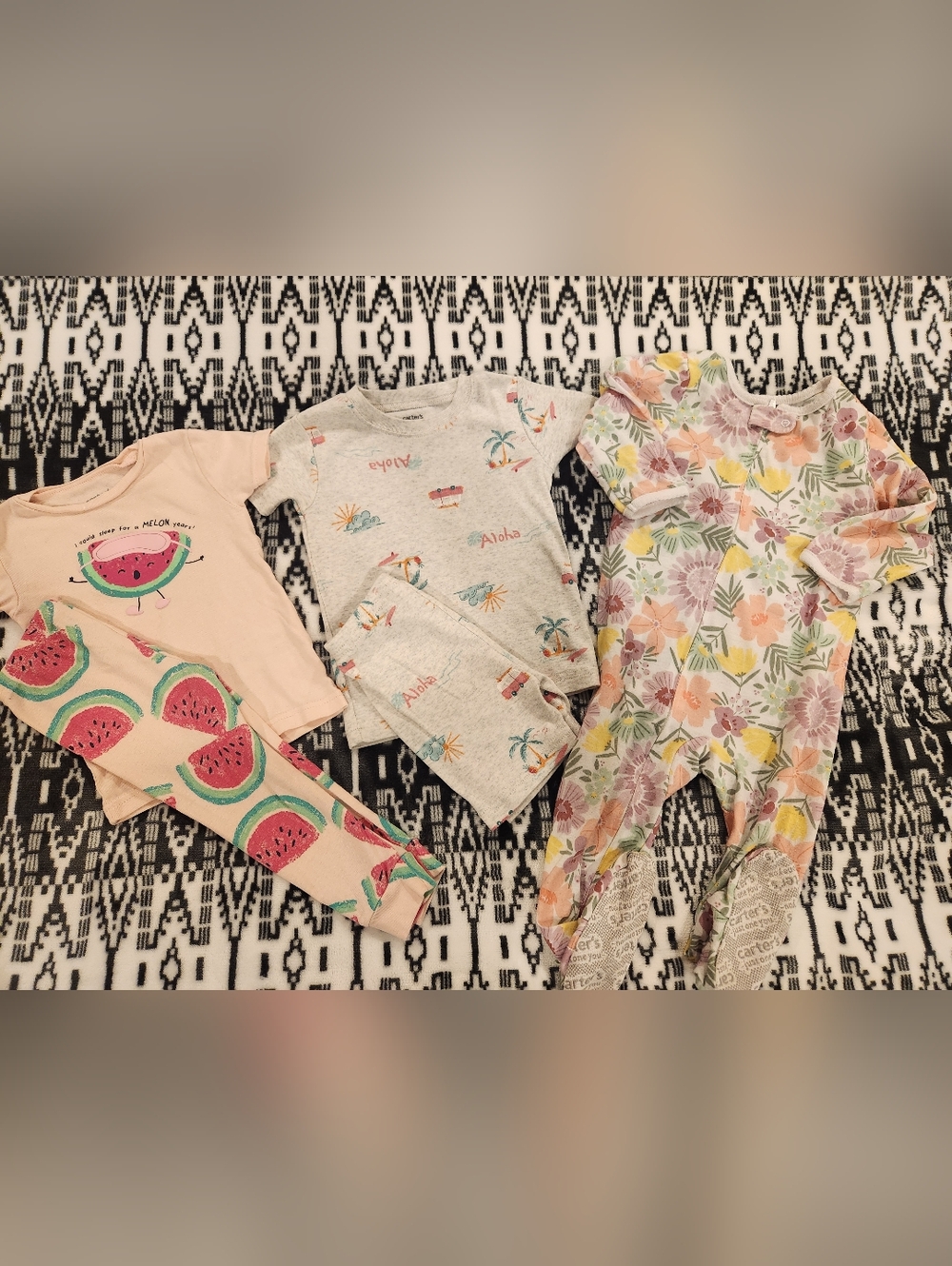 4 Kids Pajama Bundle, Size 18-24M